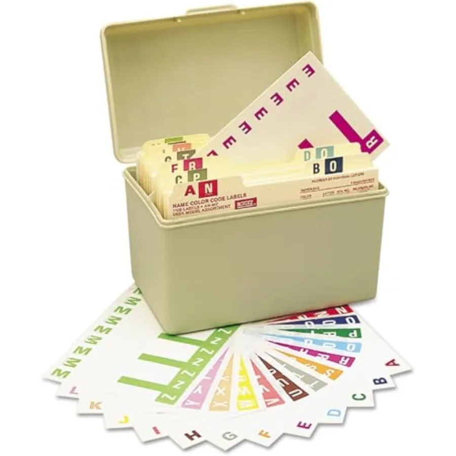 AlphaZ NCC Color-Coded Label Label Sheets in Reusable Box Assorted Colors 67150
AlphaZ NCC Color-Coded Label Label Sheets in Reusable Box Assorted Colors 67150
