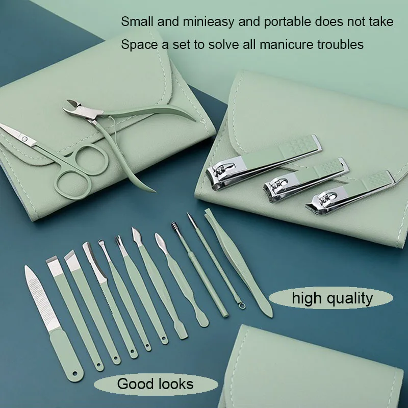 16PCS Professional Nail Clipper Set Stainless Steel Pedicure Tools for Men and Women nail Care Kit
16PCS Professional Nail Clipper Set Stainless Steel Pedicure Tools for Men and Women nail Care Kit