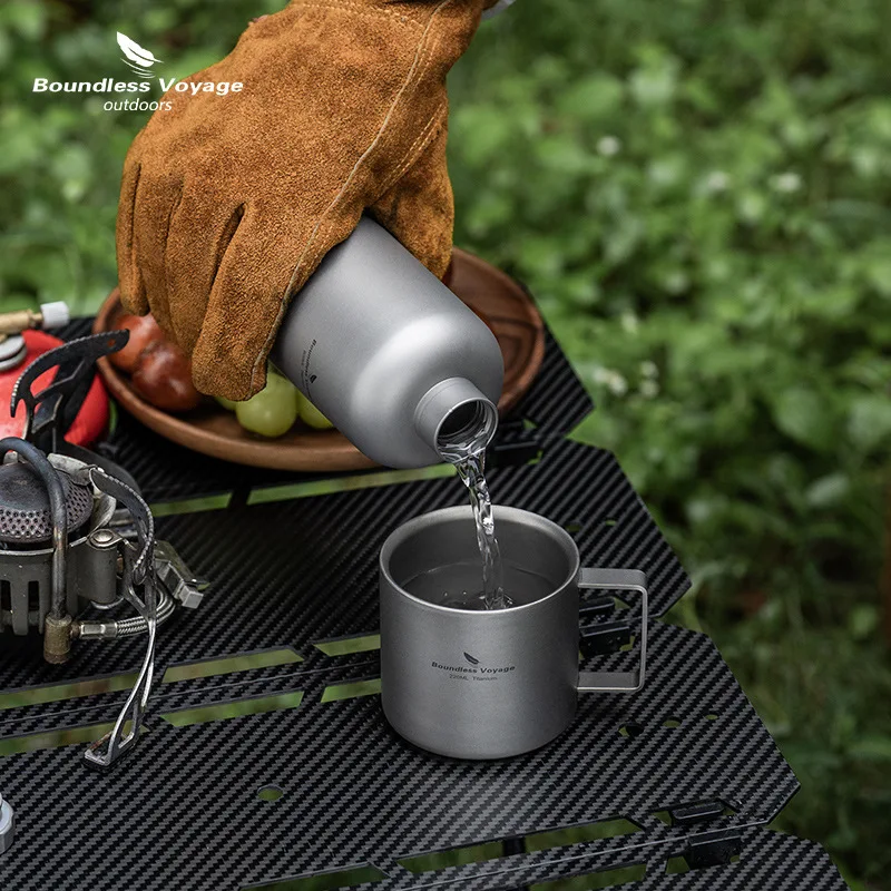 Pure Titanium Single-Layer Sports Water Bottle 600ml,Portable Water Bottle Outdoor Camping Hiking Cycling Mountaineering Cup
Pure Titanium Single-Layer Sports Water Bottle 600ml,Portable Water Bottle Outdoor Camping Hiking Cycling Mountaineering Cup