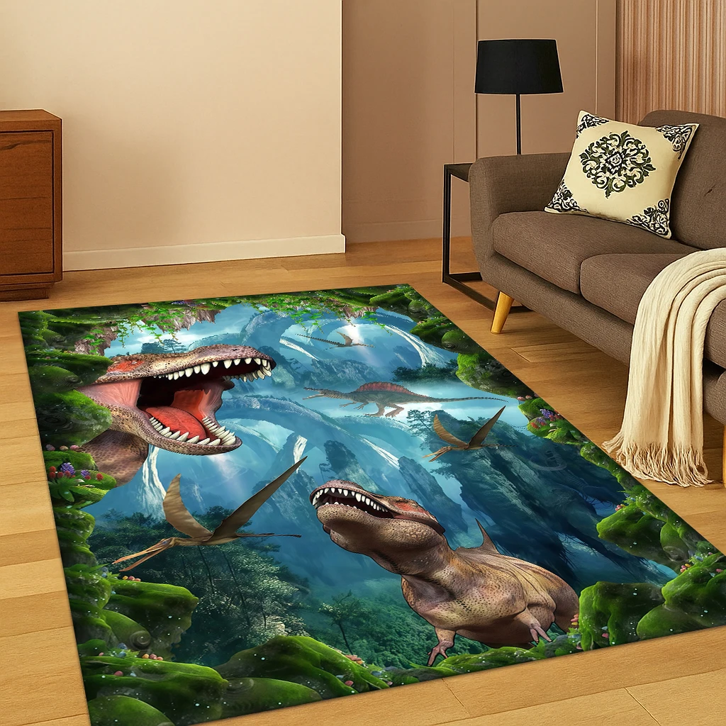 Illusion Underwater World Dinosaur Dolphin Carpet Rug for Home Bedroom Living Room Sofa Doormat Decor,Kid Game Non-slip Area Rug
Illusion Underwater World Dinosaur Dolphin Carpet Rug for Home Bedroom Living Room Sofa Doormat Decor,Kid Game Non-slip Area Rug