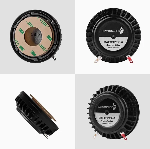 Оригинальный DAYTON AUDIO DAEX32EP-4 32 мм вибрационный возбудитель 40 Вт 4 Ом аудио и видео HIFI звук
Оригинальный DAYTON AUDIO DAEX32EP-4 32 мм вибрационный возбудитель 40 Вт 4 Ом аудио и видео HIFI звук