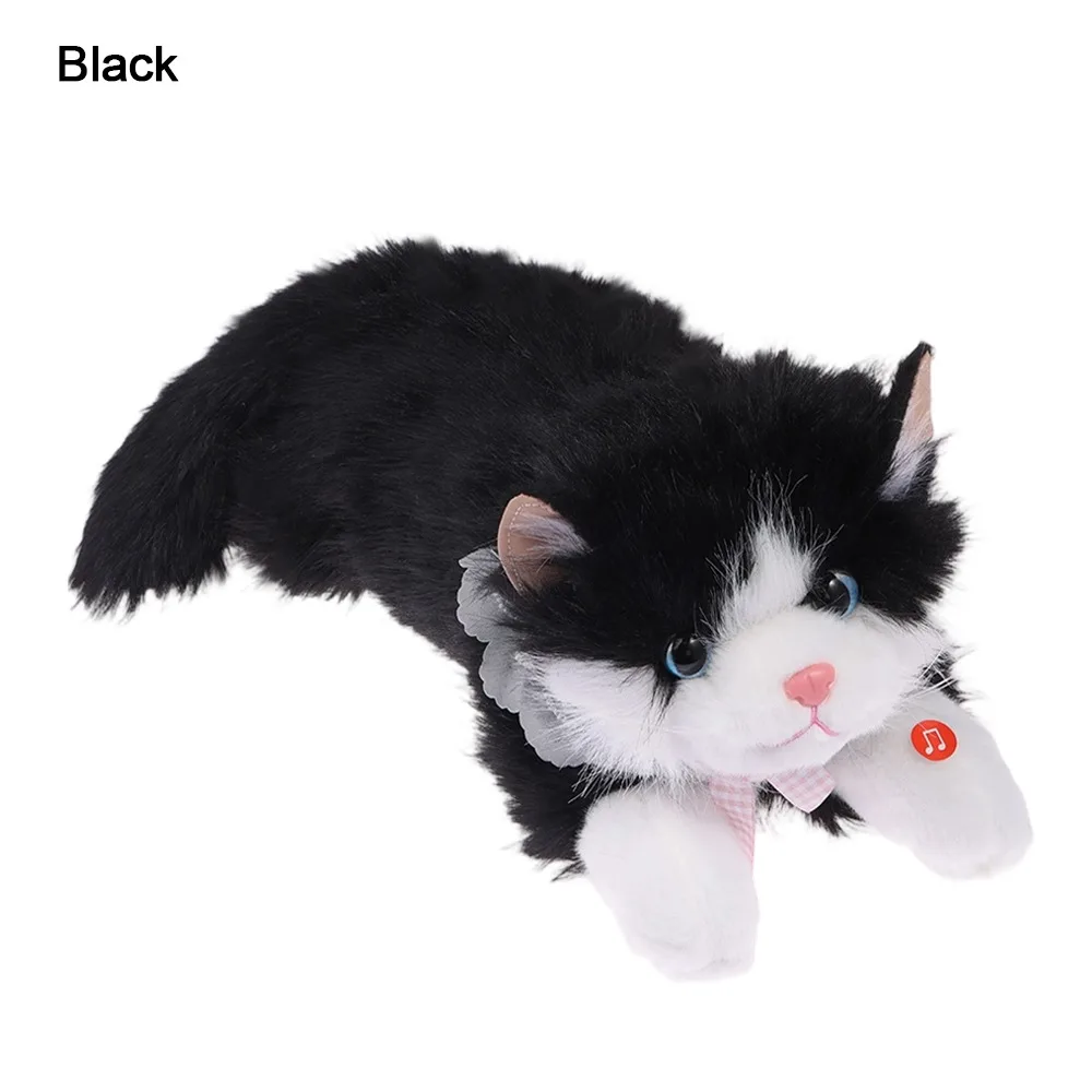 New Soft Simulation Cat Plush Toys Fluffy Voiced Realistic Cat Doll Cute Cartoon With Bib Ragdoll Cat Plush Doll Home Decor
New Soft Simulation Cat Plush Toys Fluffy Voiced Realistic Cat Doll Cute Cartoon With Bib Ragdoll Cat Plush Doll Home Decor