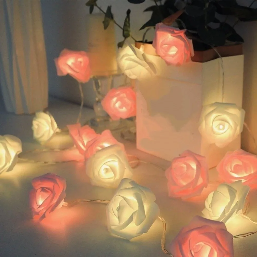 Romantic LED Rose String Lights 1.5/3 M Warm White Simulated Flowers Lights 10/20 LED Flower Garland Fairy Lights Bedroom Decor
Romantic LED Rose String Lights 1.5/3 M Warm White Simulated Flowers Lights 10/20 LED Flower Garland Fairy Lights Bedroom Decor