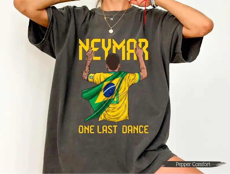 The Latest June 2026 Summer Neymar Brazil Fan T-shirts Cotton Tees Parent-child Outfits Men's T-shirts and Kids' T-shirts
The Latest June 2026 Summer Neymar Brazil Fan T-shirts Cotton Tees Parent-child Outfits Men's T-shirts and Kids' T-shirts