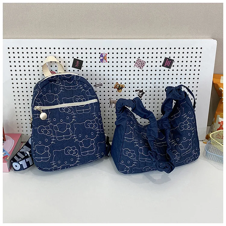 Sanrio Hellokitty 2025 new model of high capacity and versatile daily casual one-shoulder backpack hellow kitty accessories
Sanrio Hellokitty 2025 new model of high capacity and versatile daily casual one-shoulder backpack hellow kitty accessories