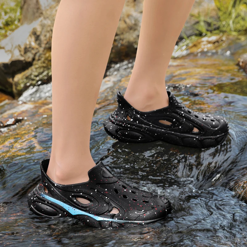 2025 Casual And Comfortable Non-Slip Beach Shoes Men'S Thick-Soled Lightweight Sandals And Slippers Men Outdoor Cover Sandals
2025 Casual And Comfortable Non-Slip Beach Shoes Men'S Thick-Soled Lightweight Sandals And Slippers Men Outdoor Cover Sandals