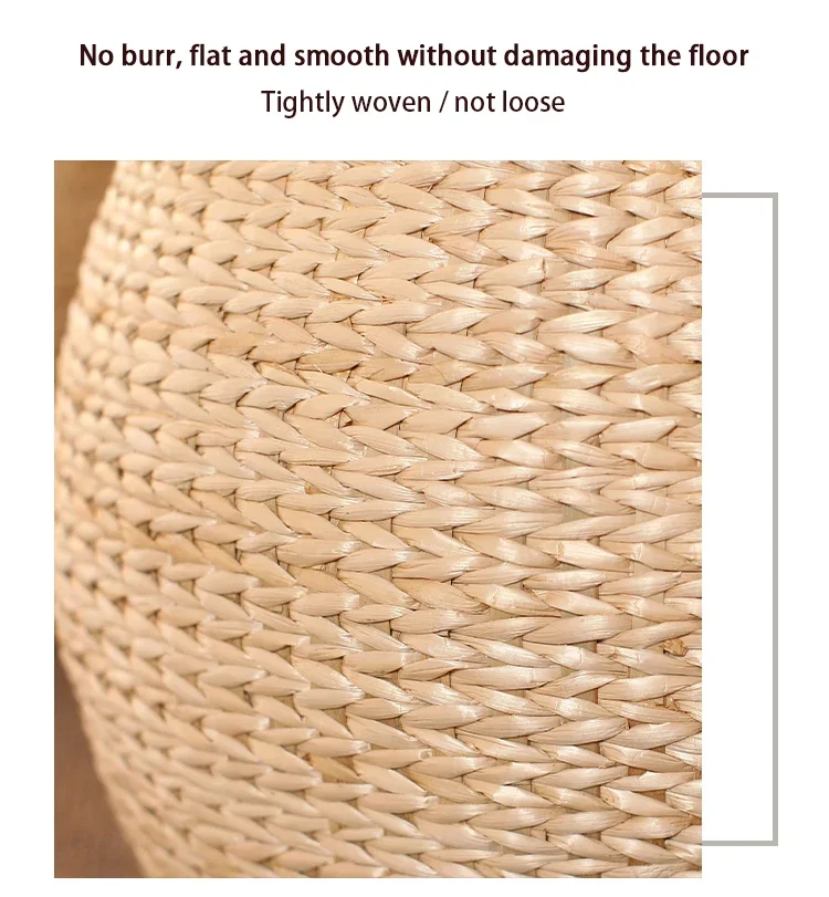 Handwoven Rattan Tatami Stool Handwoven Rattan Tatami Stool