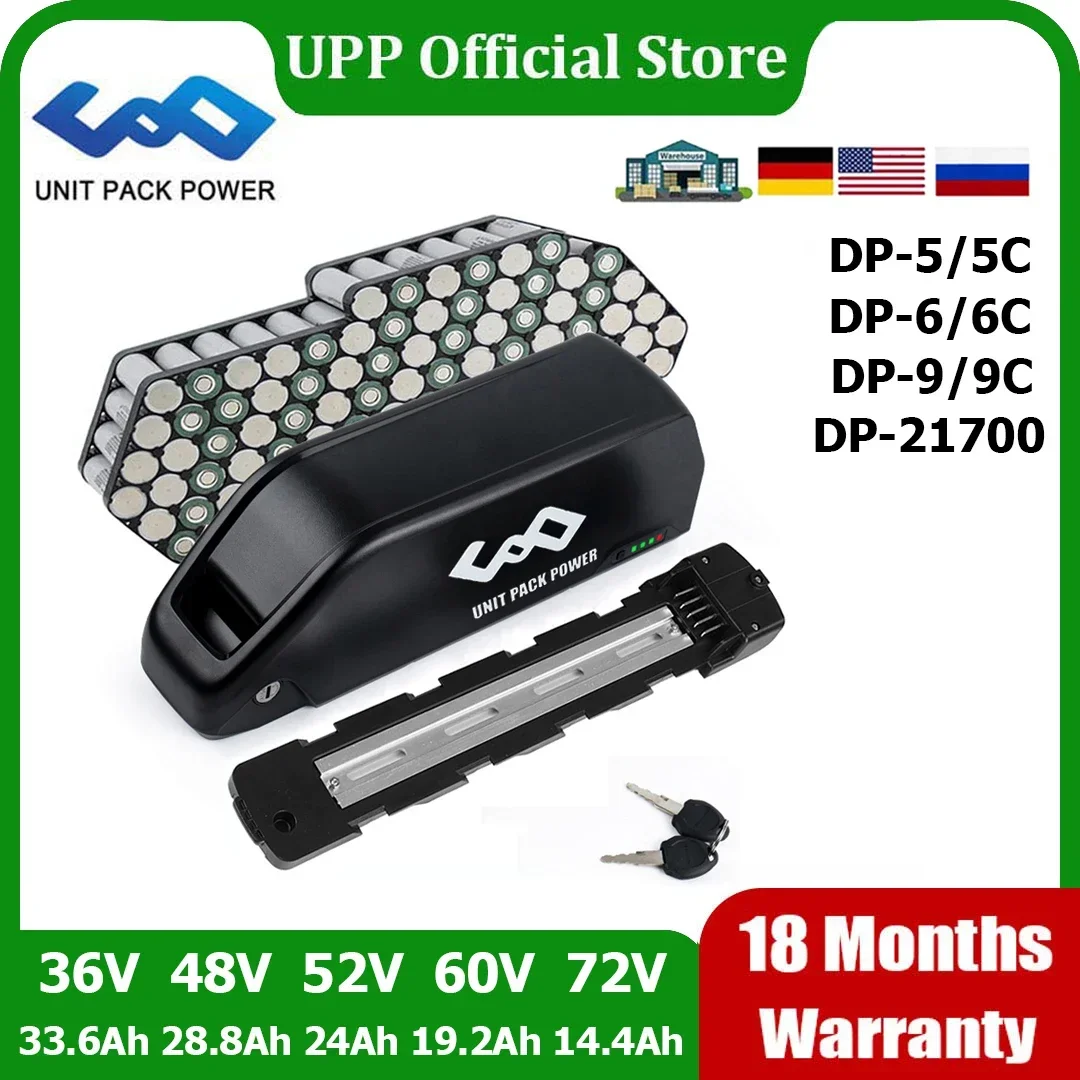 21700 EBike Battery Downtube 48V 52V 24Ah 72V 60V 36V Polly 18650 Bateria Pack for Electric Bike250W 500W 750W 1000W 1500W 2000W
21700 EBike Battery Downtube 48V 52V 24Ah 72V 60V 36V Polly 18650 Bateria Pack for Electric Bike250W 500W 750W 1000W 1500W 2000W