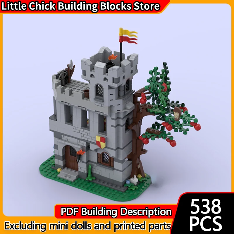 Medieval Castle Model MOC Building Bricks Fortress Tower Residence Modular Technology Children Holiday Gifts Assemble Toys Suit
Medieval Castle Model MOC Building Bricks Fortress Tower Residence Modular Technology Children Holiday Gifts Assemble Toys Suit