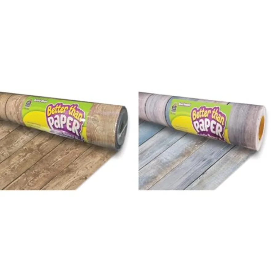 Rustic Wood and Beachwood Better Than Paper Bulletin Board Rolls, 4 feet x 12 feet TCR77884
Rustic Wood and Beachwood Better Than Paper Bulletin Board Rolls, 4 feet x 12 feet TCR77884