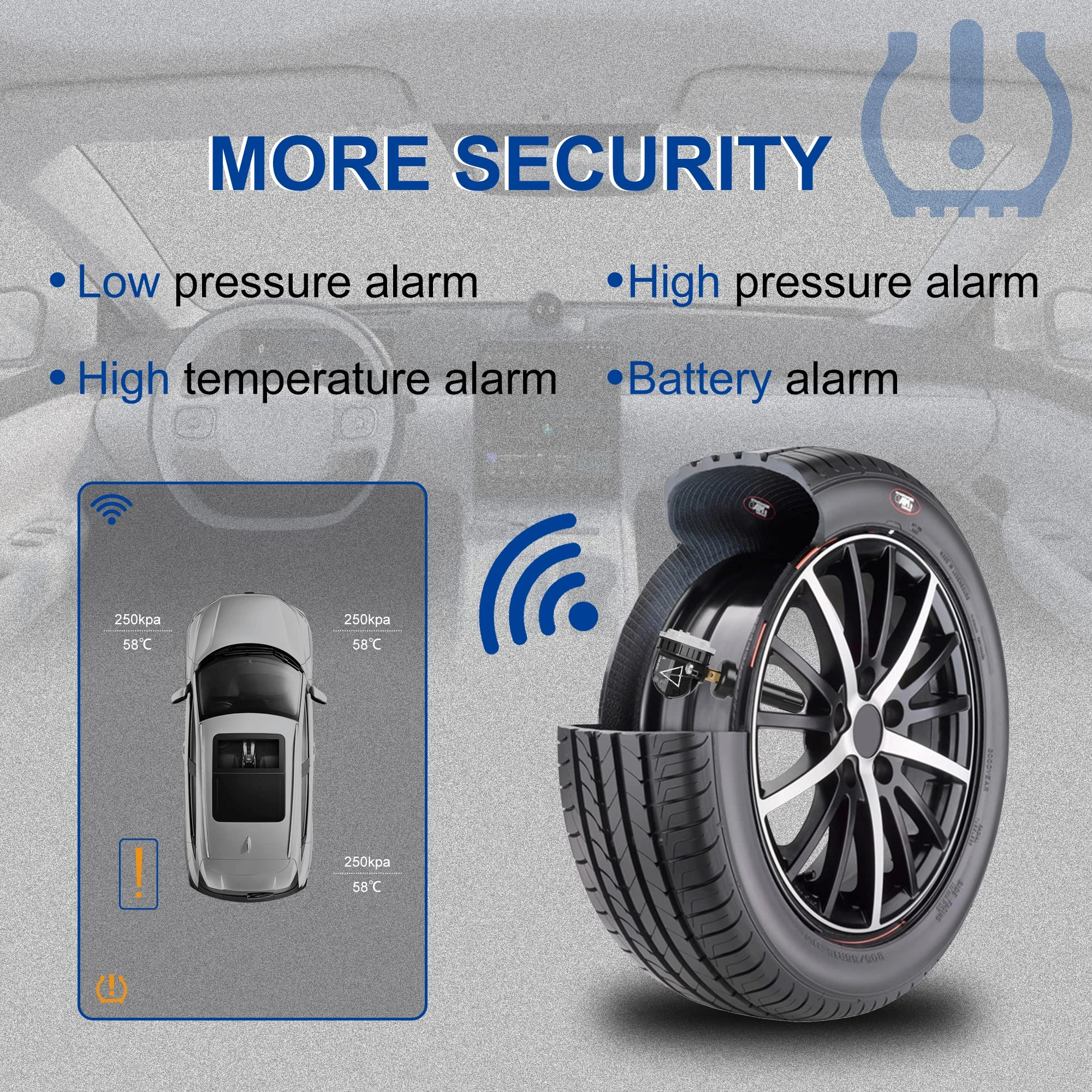 13598773 Tire Pressure Sensor TPMS Sensor For Buick LaCrosse Regal Cadillac CT6 GMC Chevrolet Camaro Cruze Malibu Volt 433MHz
13598773 Tire Pressure Sensor TPMS Sensor For Buick LaCrosse Regal Cadillac CT6 GMC Chevrolet Camaro Cruze Malibu Volt 433MHz