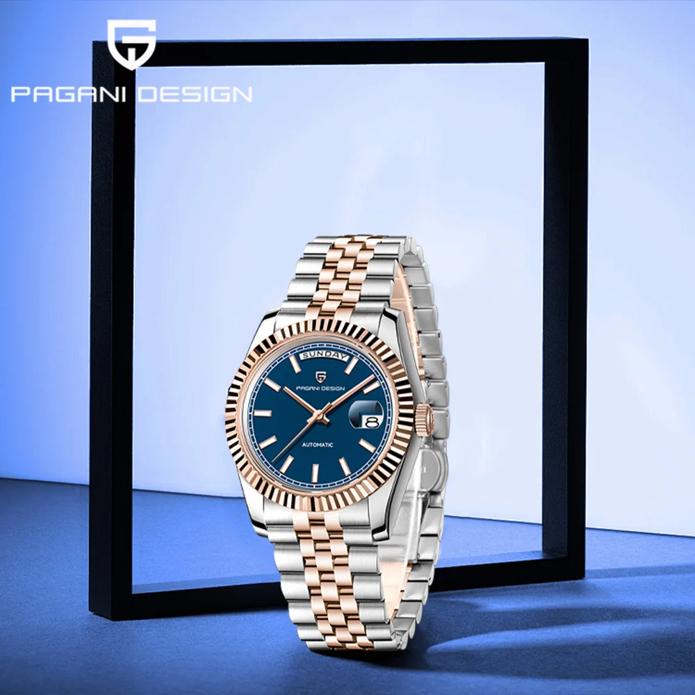 Pagani design watch 2025 new color luxury mechanical watches men's top Sapphire glass 10BAR stainless steel watch calendar week
Pagani design watch 2025 new color luxury mechanical watches men's top Sapphire glass 10BAR stainless steel watch calendar week