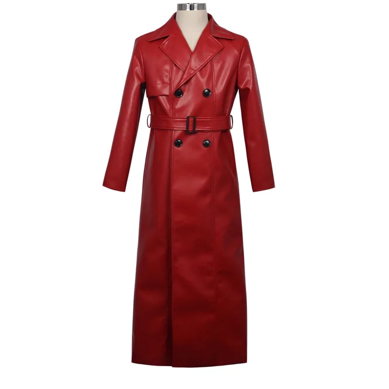 Игра Mr Scarletella красное пальто косплей костюм из искусственной кожи женские платья нестандартного размера
Игра Mr Scarletella красное пальто косплей костюм из искусственной кожи женские платья нестандартного размера
