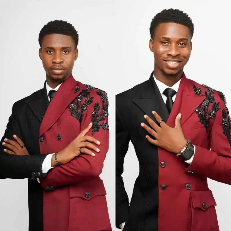 Elegant Men Suit 2 Pieces Jacket Pants Peaked Lapel Double Breasted Formal Occasion High Street Party Prom Banquet Customized
Elegant Men Suit 2 Pieces Jacket Pants Peaked Lapel Double Breasted Formal Occasion High Street Party Prom Banquet Customized