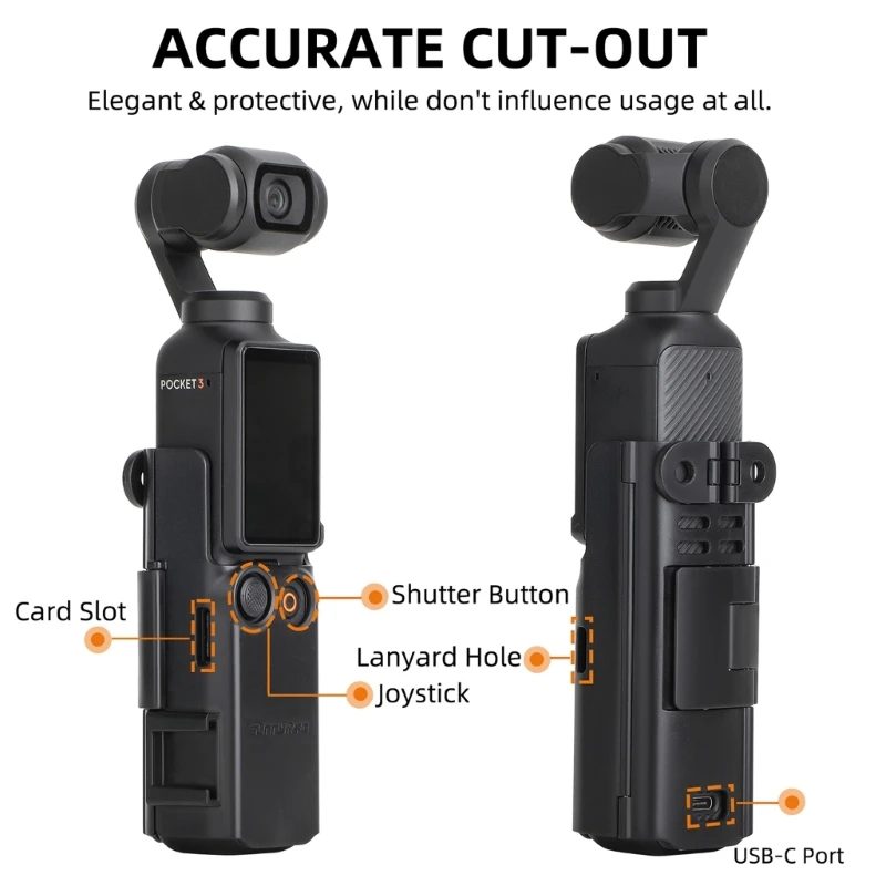 Protective Bracket Case Expansion Bracket for Pocket 3 Flight Cameras Protectors 1/4Screw Stabilizers Easy Connects 896C
Protective Bracket Case Expansion Bracket for Pocket 3 Flight Cameras Protectors 1/4Screw Stabilizers Easy Connects 896C