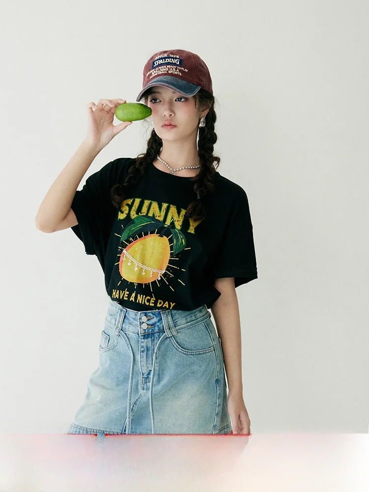 Mango ort Sve T-irt Denim Skirt Starfi Design Summer Faion Women's Top Sauce Purple Brand New Arrival
Mango ort Sve T-irt Denim Skirt Starfi Design Summer Faion Women's Top Sauce Purple Brand New Arrival