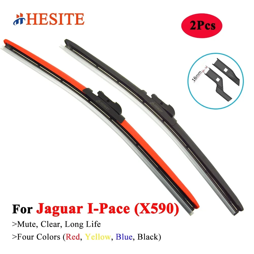 HESITE Colorful Wiper Blade For Jaguar I Pace X590 SUV 2018 2019 2020 2021 2022 2023 Car Exterior Replacement Windshield Brushes
HESITE Colorful Wiper Blade For Jaguar I Pace X590 SUV 2018 2019 2020 2021 2022 2023 Car Exterior Replacement Windshield Brushes