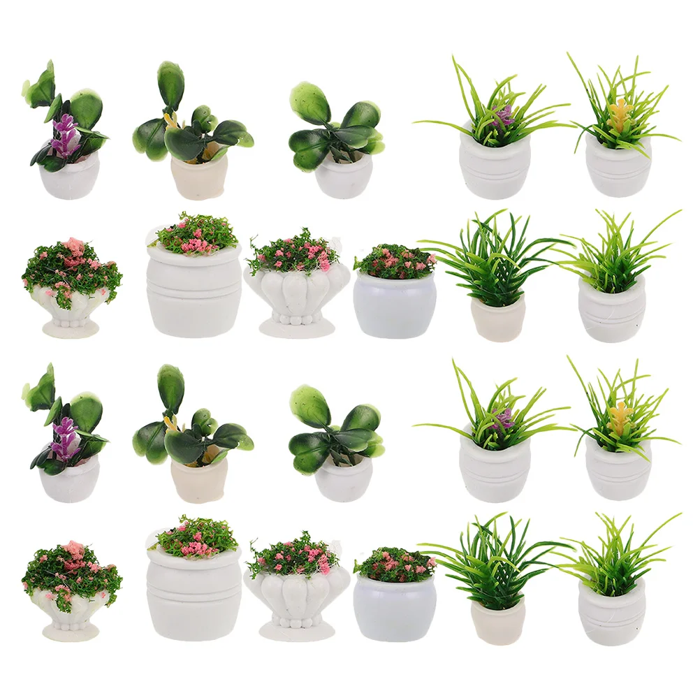 22pcs Miniature Plants Decor Realistic Artificial Bonsai For Dollhouse Garden Desktop Potted Greenery Micro Landscape Yard
22pcs Miniature Plants Decor Realistic Artificial Bonsai For Dollhouse Garden Desktop Potted Greenery Micro Landscape Yard