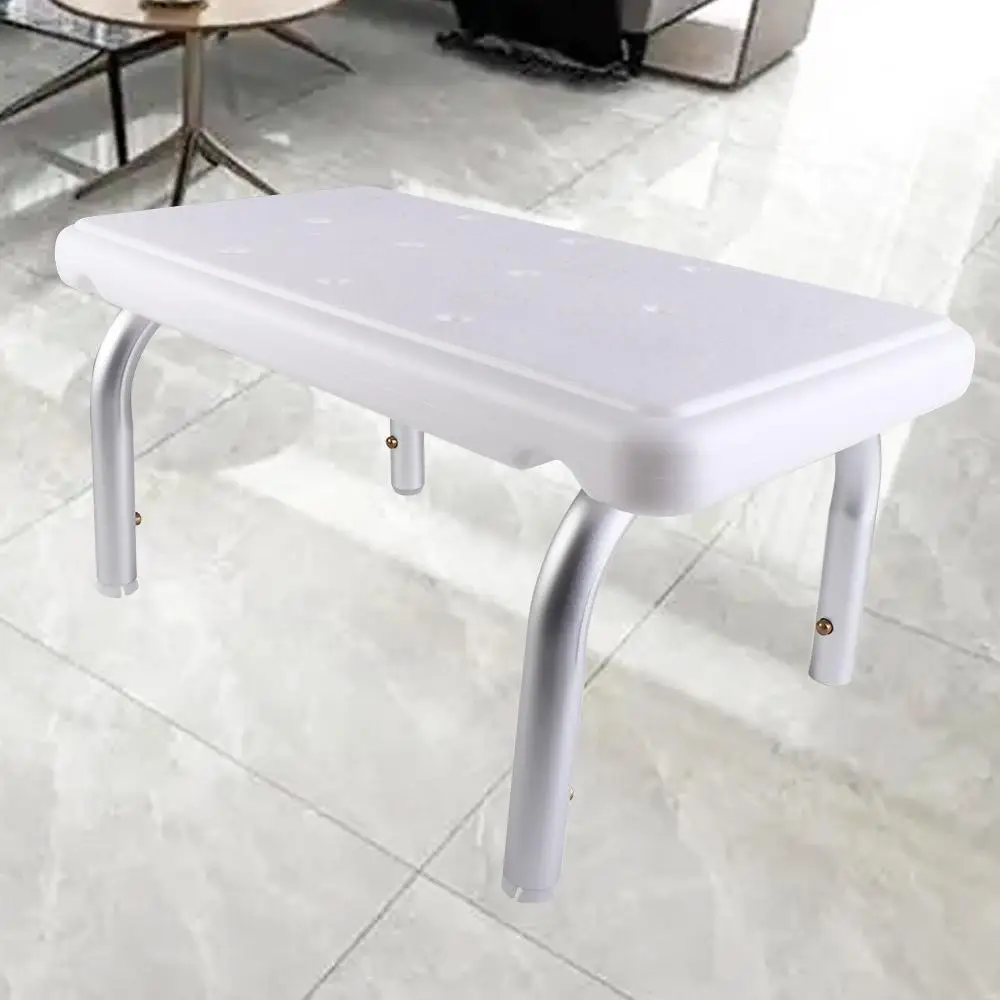 Stable Portable Bathroom Stool Non-Slip Feet Drainage Holes Bathtub Chair Easy to Assemble Sturdy Foot Step Stool Handicap
Stable Portable Bathroom Stool Non-Slip Feet Drainage Holes Bathtub Chair Easy to Assemble Sturdy Foot Step Stool Handicap