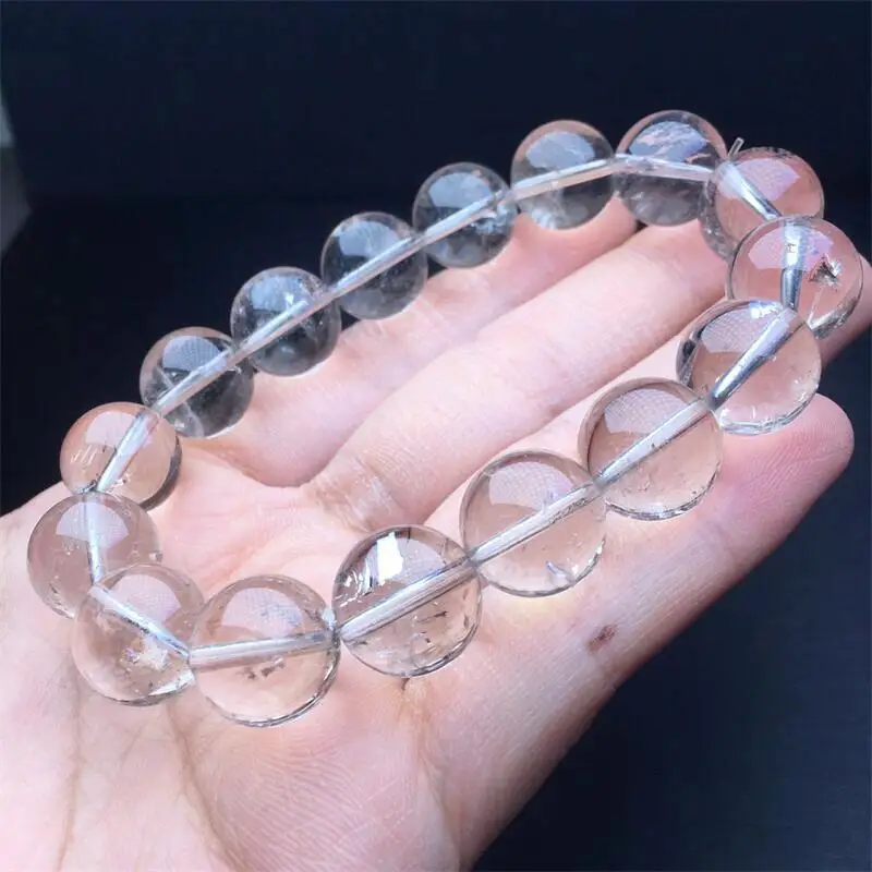 14MM Natural Smoky Clear Quartz Bracelet Fashion Crystal Quartz Gemstone Jewelry Reiki Healing Gift For Women 1pcs
14MM Natural Smoky Clear Quartz Bracelet Fashion Crystal Quartz Gemstone Jewelry Reiki Healing Gift For Women 1pcs