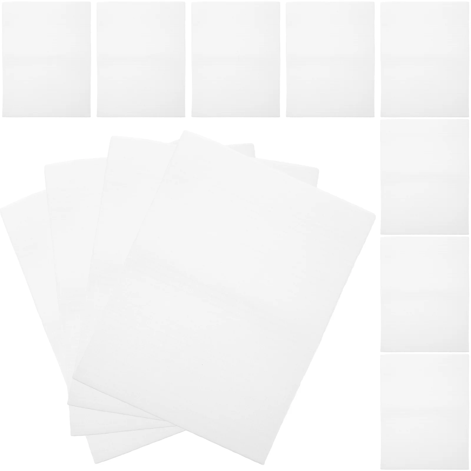 100 Pcs Foam Packaging Materials Pouches for Transportation Board Packing White Cushion Wrap
100 Pcs Foam Packaging Materials Pouches for Transportation Board Packing White Cushion Wrap