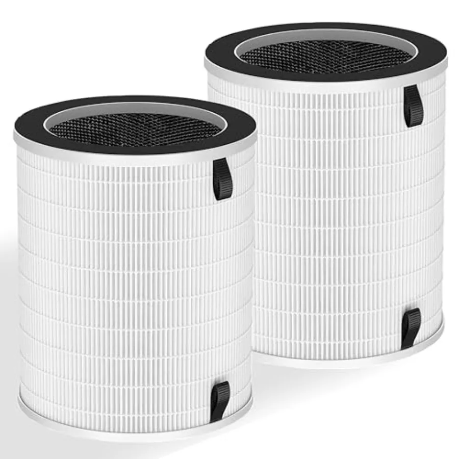 2-Pack True HEPA Replacement Filter Compatible with Afloia MAX/MAGE/MAGE PRO Air Purifier and Sans/Air-Honati/Compass Home Smar
2-Pack True HEPA Replacement Filter Compatible with Afloia MAX/MAGE/MAGE PRO Air Purifier and Sans/Air-Honati/Compass Home Smar