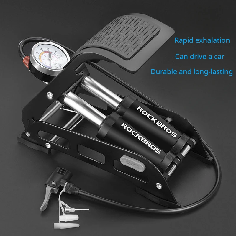 Stepping on An Air Pump High-pressure Portable Basketball Bike, Electric Bike Motorcycle and Car Inflation Pump
Stepping on An Air Pump High-pressure Portable Basketball Bike, Electric Bike Motorcycle and Car Inflation Pump