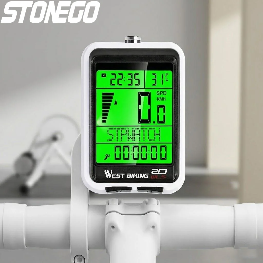 Waterproof Multifunctional LCD Bicycle Speedometer Wireless Odometer Cycling Accessory 5 Languages
Waterproof Multifunctional LCD Bicycle Speedometer Wireless Odometer Cycling Accessory 5 Languages