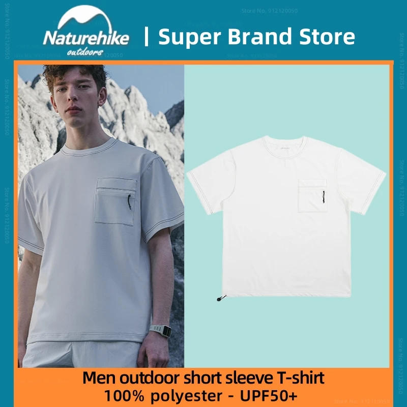 Naturehike Pure White T-shirt For Men UPF50+ Sunscreen Shirt Casual Outdoor Tops Spring Summer Hiking Short Sleeve Shirt New
Naturehike Pure White T-shirt For Men UPF50+ Sunscreen Shirt Casual Outdoor Tops Spring Summer Hiking Short Sleeve Shirt New