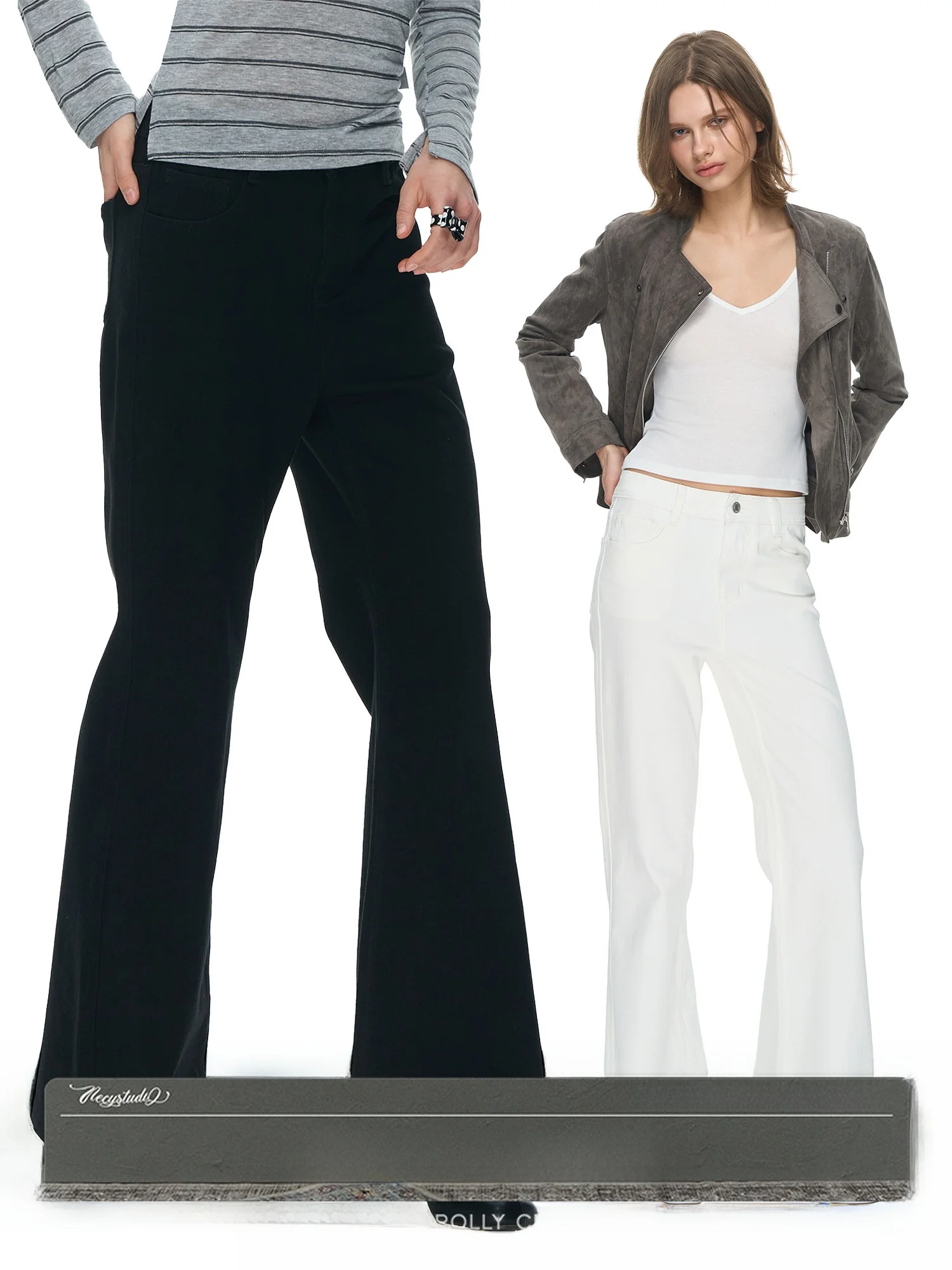 NECY High Waist Loose Fit Dual Color Denim Jeans Women's Spring Season Casual Drapey Long Pants Non-Matching Leggings
NECY High Waist Loose Fit Dual Color Denim Jeans Women's Spring Season Casual Drapey Long Pants Non-Matching Leggings