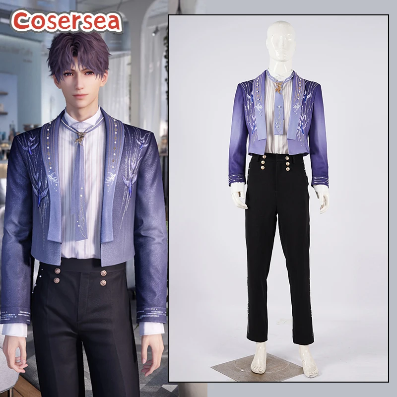 Cosersea Rafayel Cosplay Costume Love and Deepspace Rafayel Birthday Suit Ocean's Oath Qiyu Men Uniform Halloween Outfit Fullset
Cosersea Rafayel Cosplay Costume Love and Deepspace Rafayel Birthday Suit Ocean's Oath Qiyu Men Uniform Halloween Outfit Fullset