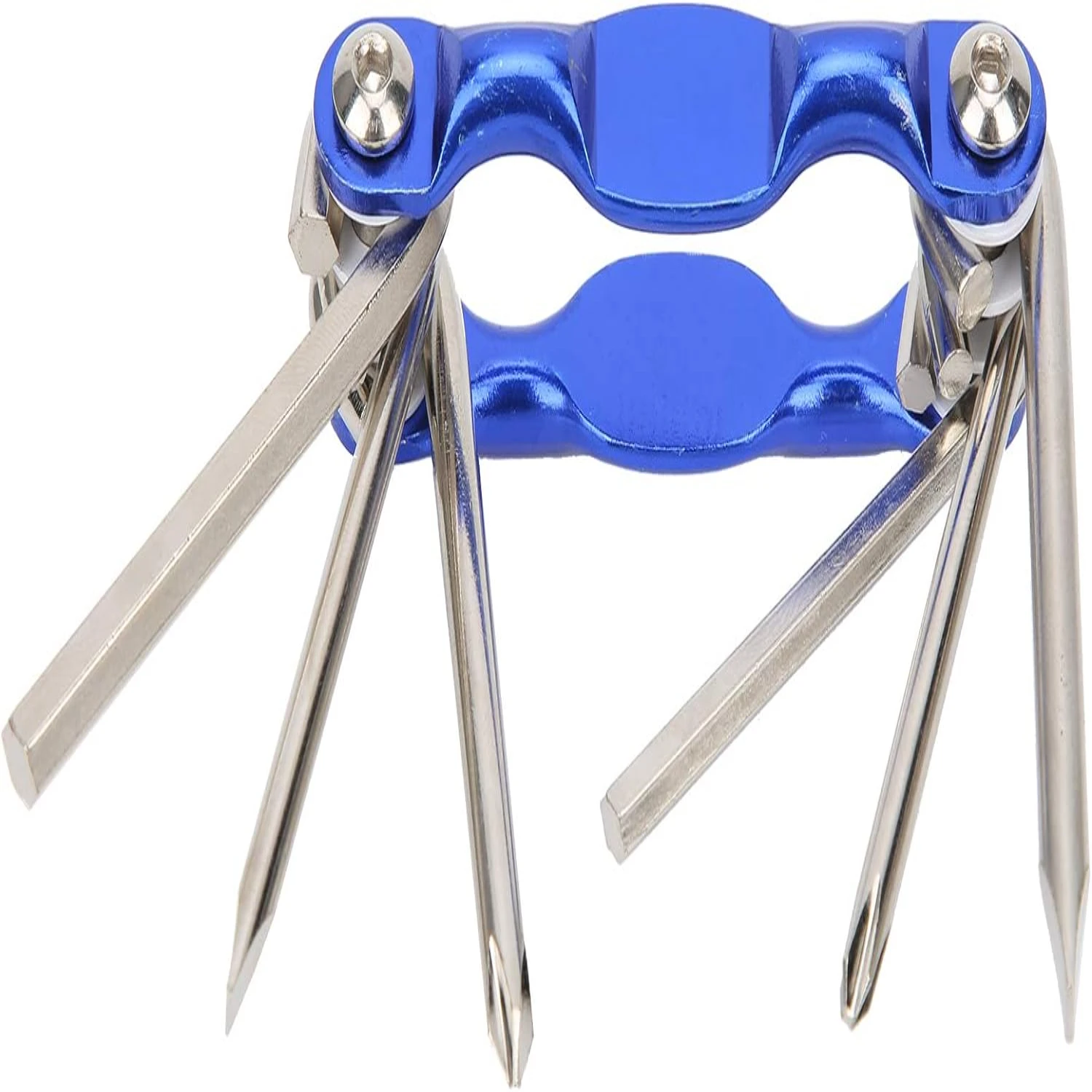 Convenient, portable, and durable 6-in-1 Hex Wrench Screwdriver Set - Top-quality tool for outdoor bicycle maintenance and repai
Convenient, portable, and durable 6-in-1 Hex Wrench Screwdriver Set - Top-quality tool for outdoor bicycle maintenance and repai