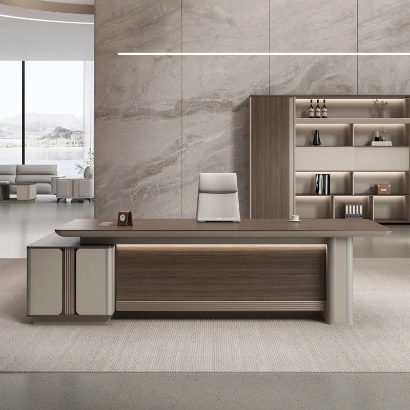 Boss Desk Simple Modern President Table Leadership Office Furniture Large Class Table Single Computer Table And Chair Combinatio
Boss Desk Simple Modern President Table Leadership Office Furniture Large Class Table Single Computer Table And Chair Combinatio
