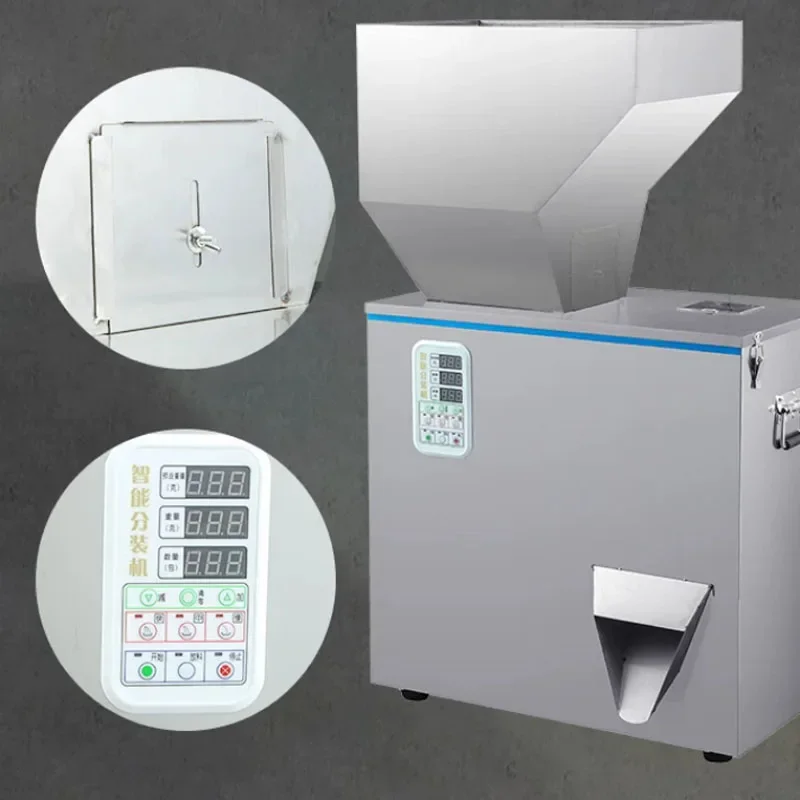 Automatic Large Capacity Quantitative Packing Machine Weighing Filler for Jujube Nut Granule and Mixed Powder(customized)
Automatic Large Capacity Quantitative Packing Machine Weighing Filler for Jujube Nut Granule and Mixed Powder(customized)