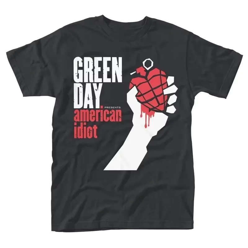 2025 new Fashion GREEN DAY T Shirt Music Rock Shirt Graphic Summer Short Sleeves 100% Cotton S-3XL Cool Tee
2025 new Fashion GREEN DAY T Shirt Music Rock Shirt Graphic Summer Short Sleeves 100% Cotton S-3XL Cool Tee