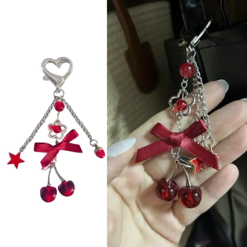 Прекрасный вишневый пендер Bowknot KeyChain для женщин творческие декоры любитель Keyring для подвесной сумки для ключа для
Прекрасный вишневый пендер Bowknot KeyChain для женщин творческие декоры любитель Keyring для подвесной сумки для ключа для