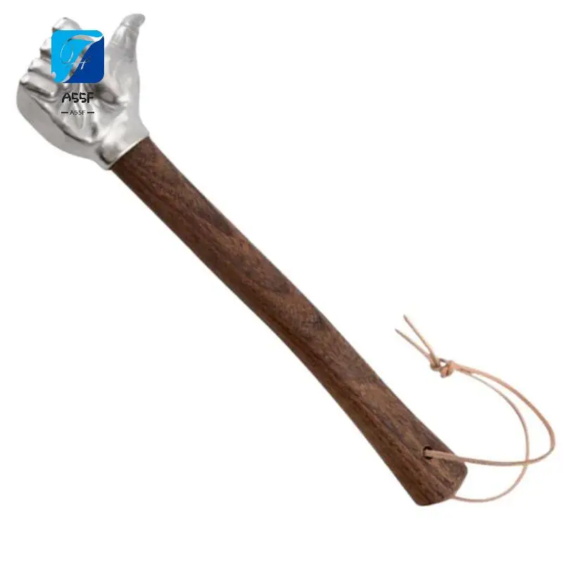 A55F-Ergonomic Fist-Shaped Hammer - Stainless Steel With Rosewood Handle For Outdoor, Home, And Camping
A55F-Ergonomic Fist-Shaped Hammer - Stainless Steel With Rosewood Handle For Outdoor, Home, And Camping