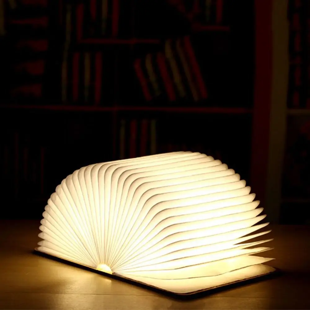 Portable Folding Book Lamp Creative Gift Wooden 3 Colors Desk Light Faux Books Magnetic Design Table Lamp Mother's Day
Portable Folding Book Lamp Creative Gift Wooden 3 Colors Desk Light Faux Books Magnetic Design Table Lamp Mother's Day