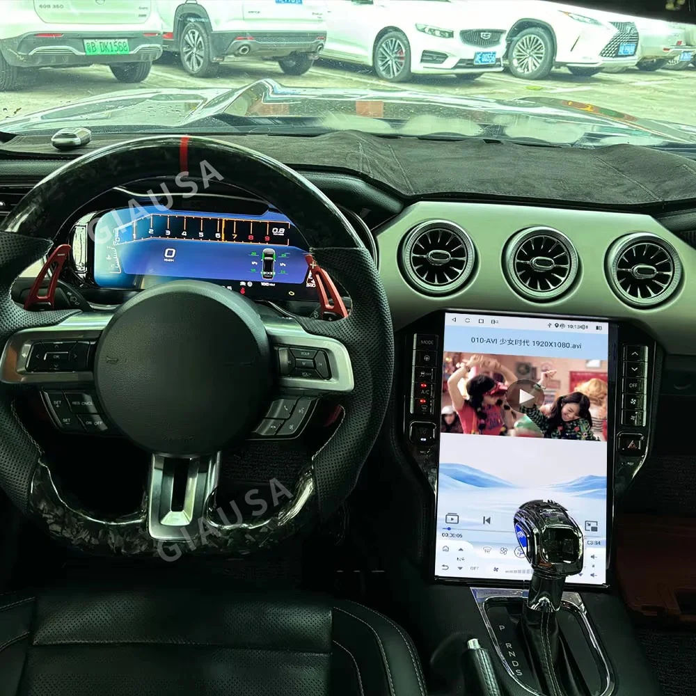 14.5 Inch Carplay Android 13 For Ford Mustang 2015-2023 Car Multimedia Player GPS Screen Head Unit Odometer Digital Cluster LED
14.5 Inch Carplay Android 13 For Ford Mustang 2015-2023 Car Multimedia Player GPS Screen Head Unit Odometer Digital Cluster LED