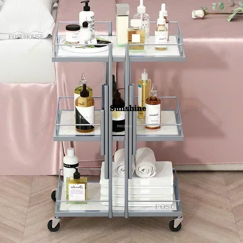 Iron Luxury Salon Trolleys Salon Furniture Manicure Mobile Tools Trolley Modern Commercial Multi-layer Storage Beauty Cart b
Iron Luxury Salon Trolleys Salon Furniture Manicure Mobile Tools Trolley Modern Commercial Multi-layer Storage Beauty Cart b