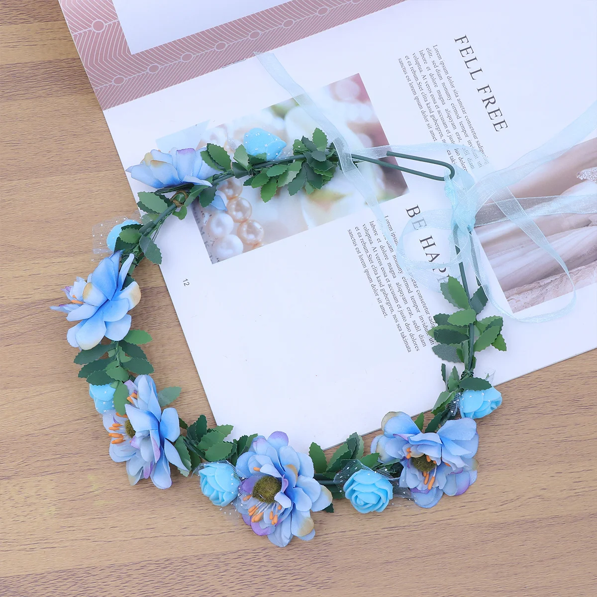 Blue Simulation Garland Wreath Floral Headband Bohemia Style Hawaii Style Wedding Party Festival Beach Wreath Hair Accessory
Blue Simulation Garland Wreath Floral Headband Bohemia Style Hawaii Style Wedding Party Festival Beach Wreath Hair Accessory