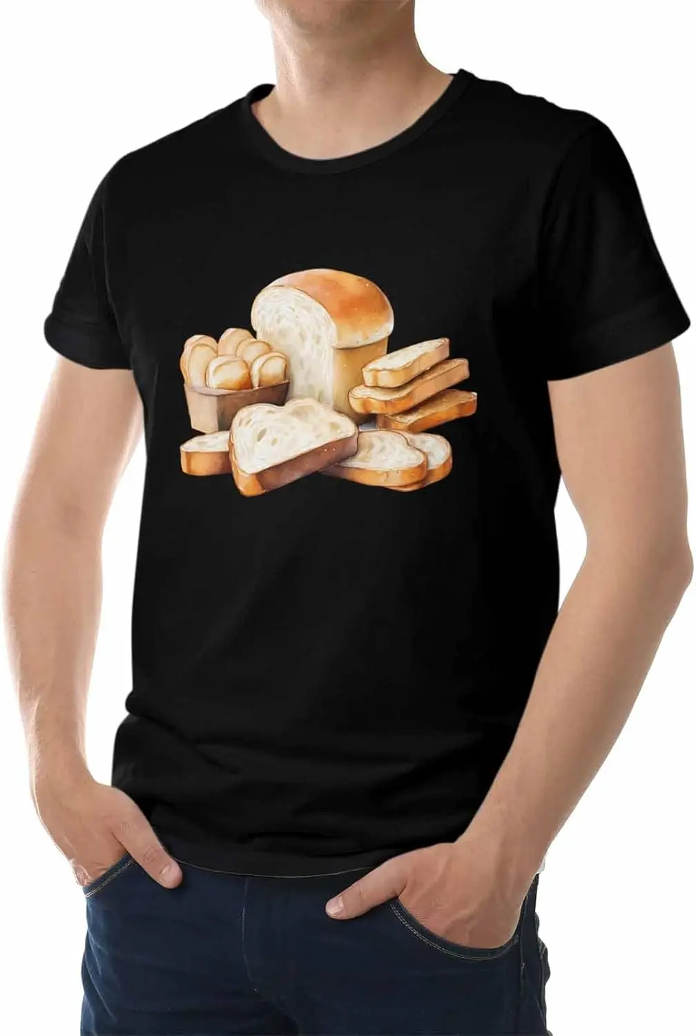 Novelty Graphic T-Shirt Delicious Toast Bread Cotton Crew Neck Men's Short Sleeve Basic Tshirts
Novelty Graphic T-Shirt Delicious Toast Bread Cotton Crew Neck Men's Short Sleeve Basic Tshirts