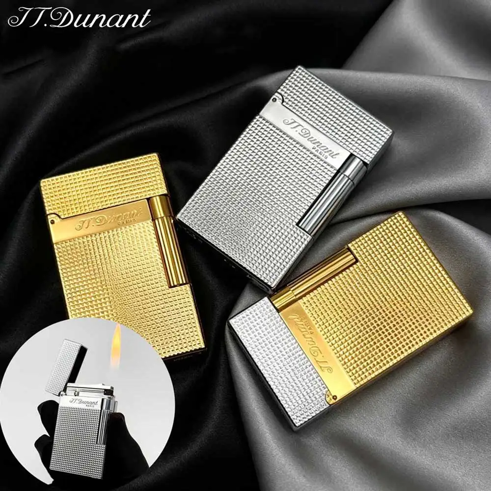 JT.Dunant Lighter Classics Metal Ding Sound Metal Lighter Refillable Butane Gas Cigar Lighter Men Gift Collection
JT.Dunant Lighter Classics Metal Ding Sound Metal Lighter Refillable Butane Gas Cigar Lighter Men Gift Collection