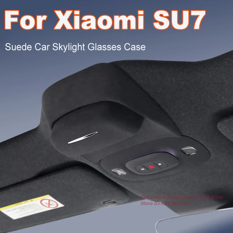 Для Xiaomi SU7 замшевый автомобильный чехол для очков с зажимом на крыше, многофункциональный ящик для хранения солнцезащитных очков, защитный аксессуар для интерьера
Для Xiaomi SU7 замшевый автомобильный чехол для очков с зажимом на крыше, многофункциональный ящик для хранения солнцезащитных очков, защитный аксессуар для интерьера
