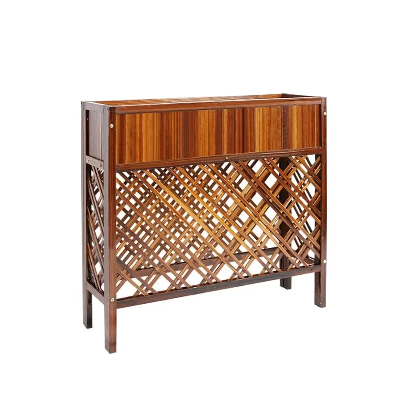 Restaurant partition fence outdoor flower box preservative wood solid wood mesh flower stand store partition flower trough fence
Restaurant partition fence outdoor flower box preservative wood solid wood mesh flower stand store partition flower trough fence