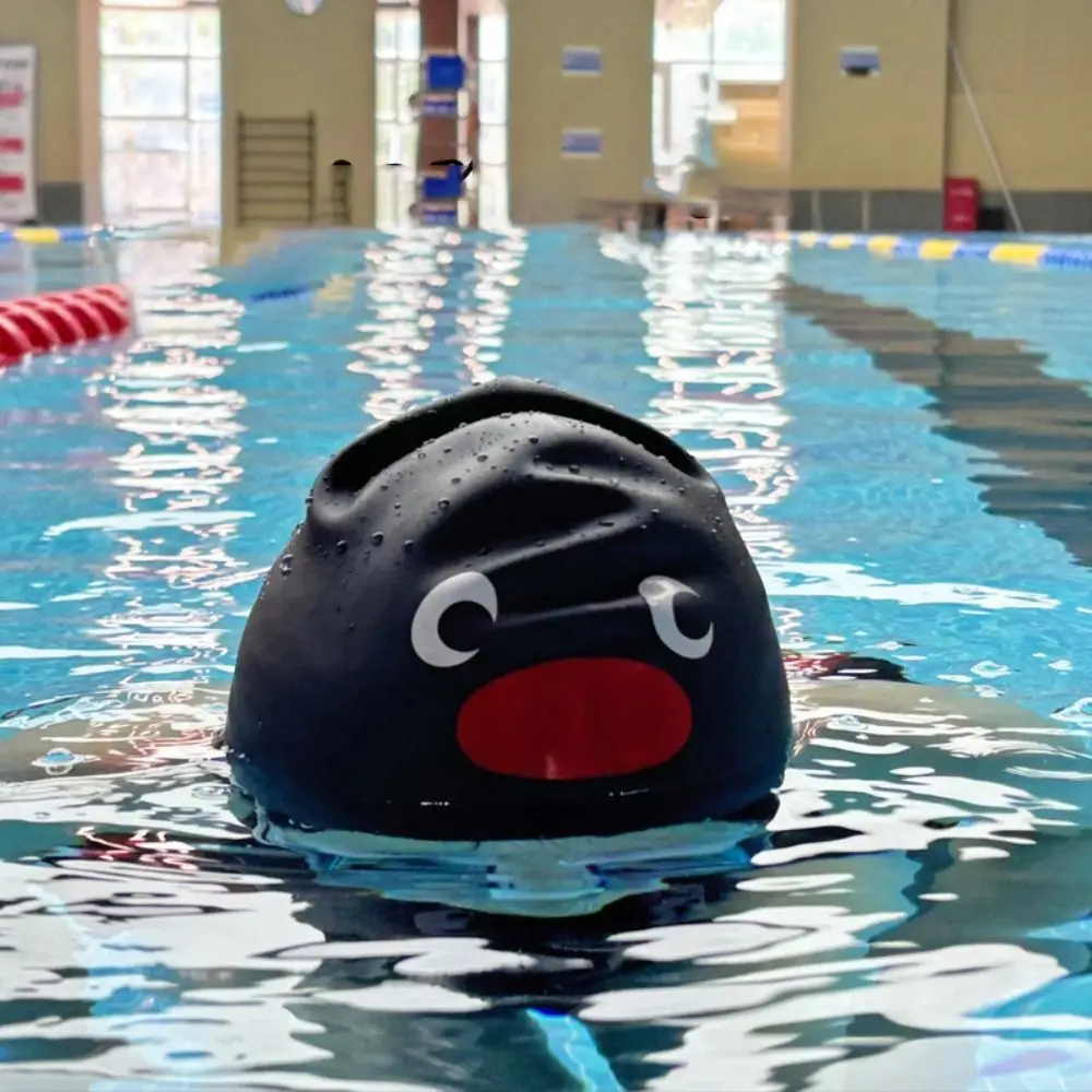New Elastic Swimming Cap Enlarged Cute Cartoon Silicone Swimming Hat Professional Ear Protection Waterproof Safe Swimming Hat
New Elastic Swimming Cap Enlarged Cute Cartoon Silicone Swimming Hat Professional Ear Protection Waterproof Safe Swimming Hat