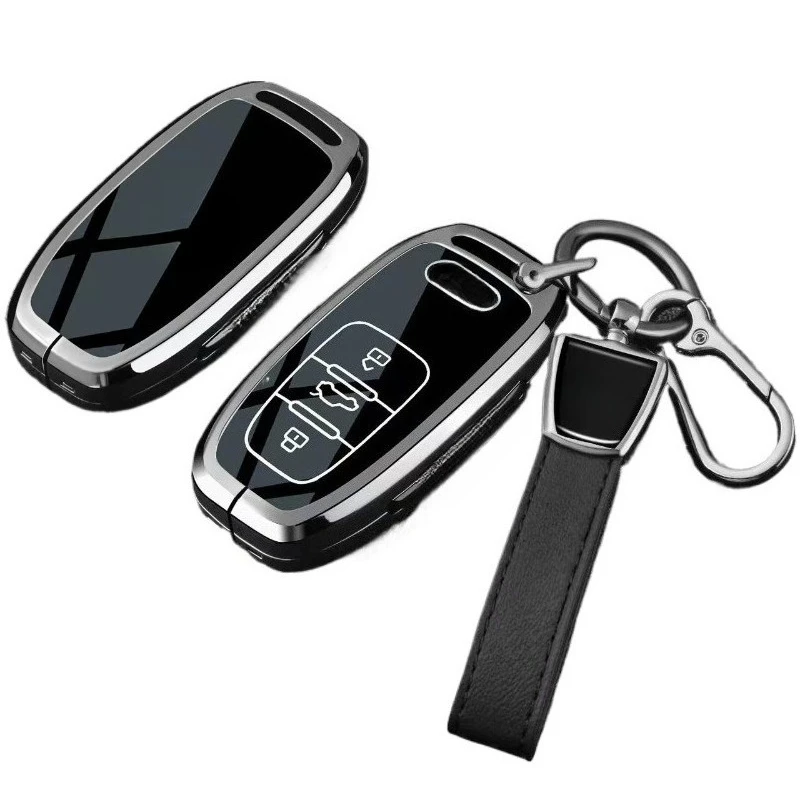 Key Fob Cover for Audi A6L/A4L/A3L/Q2L/Q5L/Q3/Q4/Q6/Q7/Q8/A7/A8/TT, Heavy Duty Metal Protective Case Shell with Keychain
Key Fob Cover for Audi A6L/A4L/A3L/Q2L/Q5L/Q3/Q4/Q6/Q7/Q8/A7/A8/TT, Heavy Duty Metal Protective Case Shell with Keychain
