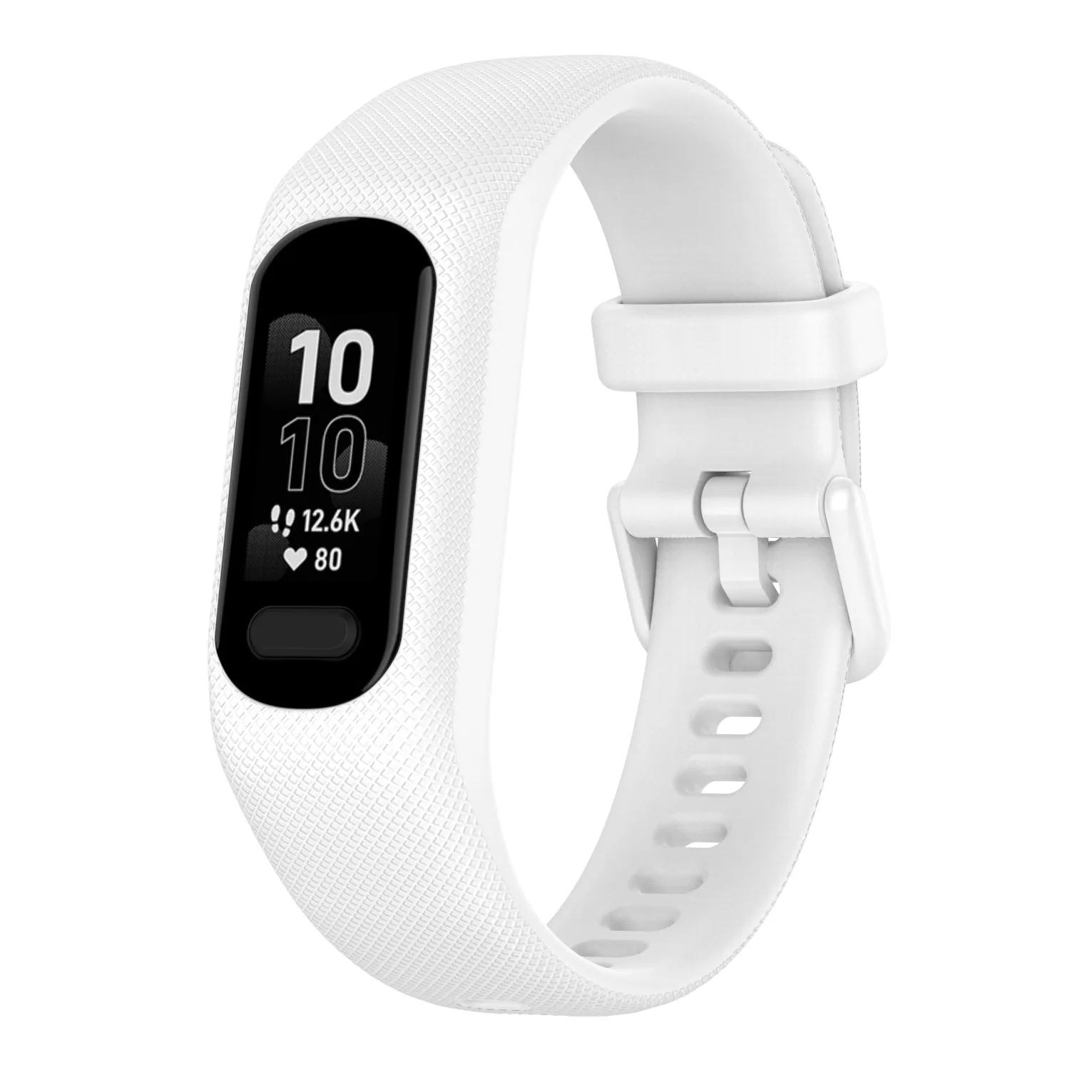 For GarminSmart 5 Shockproof Special Textured Silicone Quick Release Watch Band Replacement Strap, Size S - White
For GarminSmart 5 Shockproof Special Textured Silicone Quick Release Watch Band Replacement Strap, Size S - White
