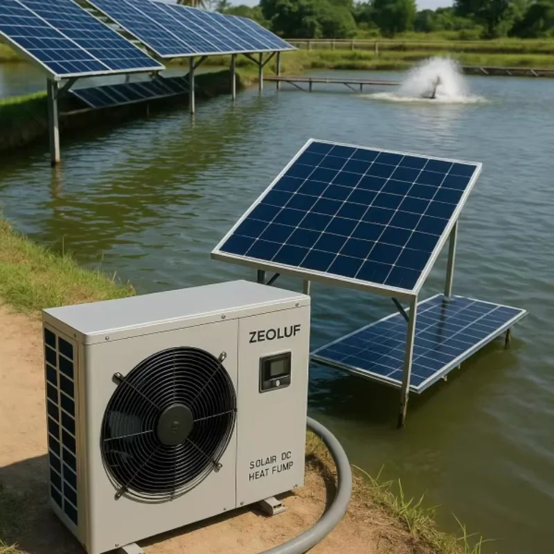 Hot Sale Energy Saving Solar Heating and Cooling Solution for Fish Ponds Eel Farms Shrimp Ponds and More
Hot Sale Energy Saving Solar Heating and Cooling Solution for Fish Ponds Eel Farms Shrimp Ponds and More