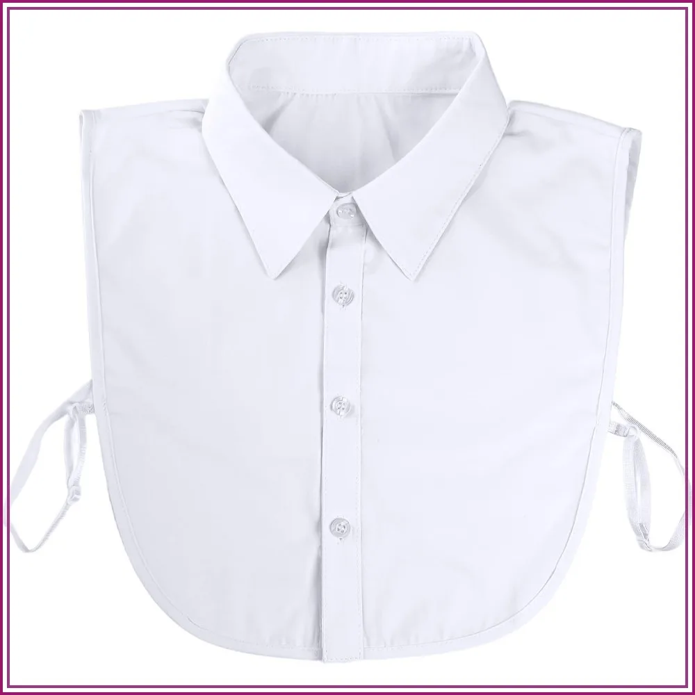 Men's Fashion OL False Collar Solid Lapel Half Shirt Fake Collar
Men's Fashion OL False Collar Solid Lapel Half Shirt Fake Collar